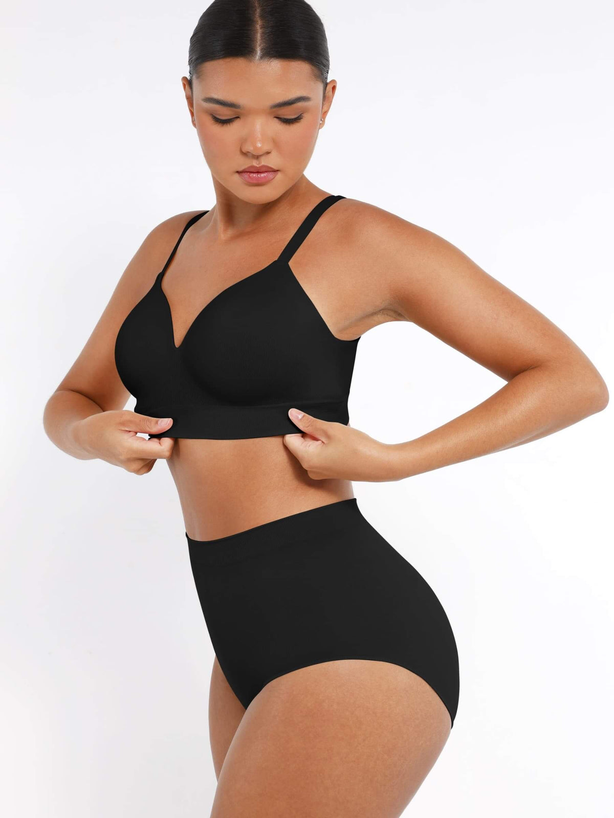 Seamless Wireless Foam Cup Bra White 5