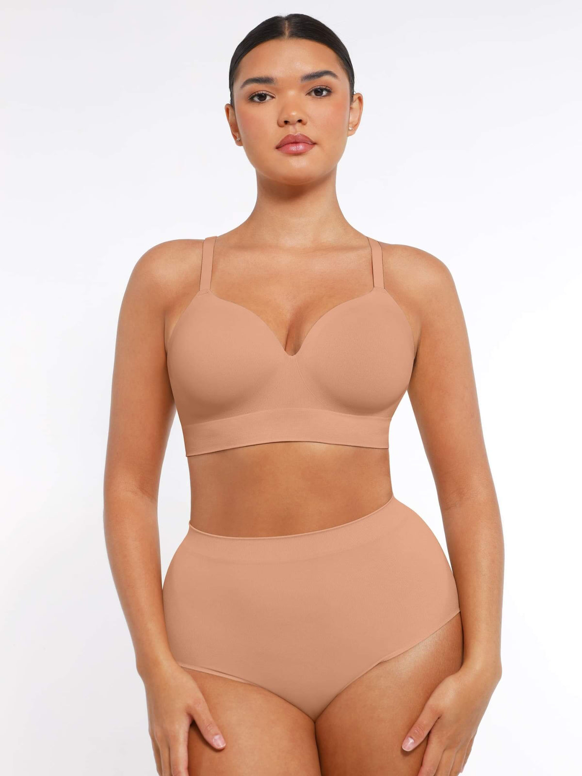 Seamless Wireless Foam Cup Bra Light Skin 3