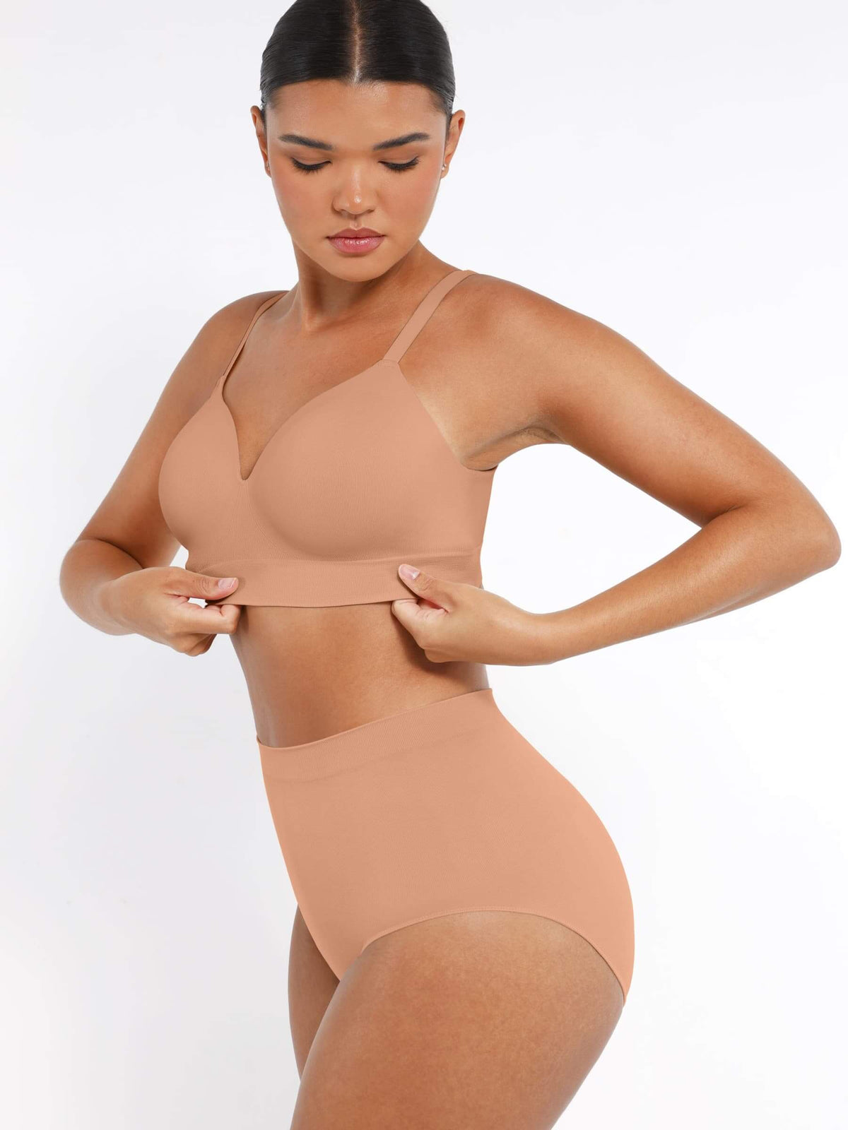 Seamless Wireless Foam Cup Bra Light Skin 4