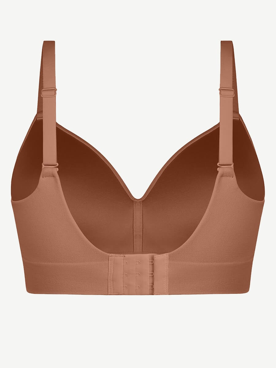 Seamless Wireless Foam Cup Bra Black 10