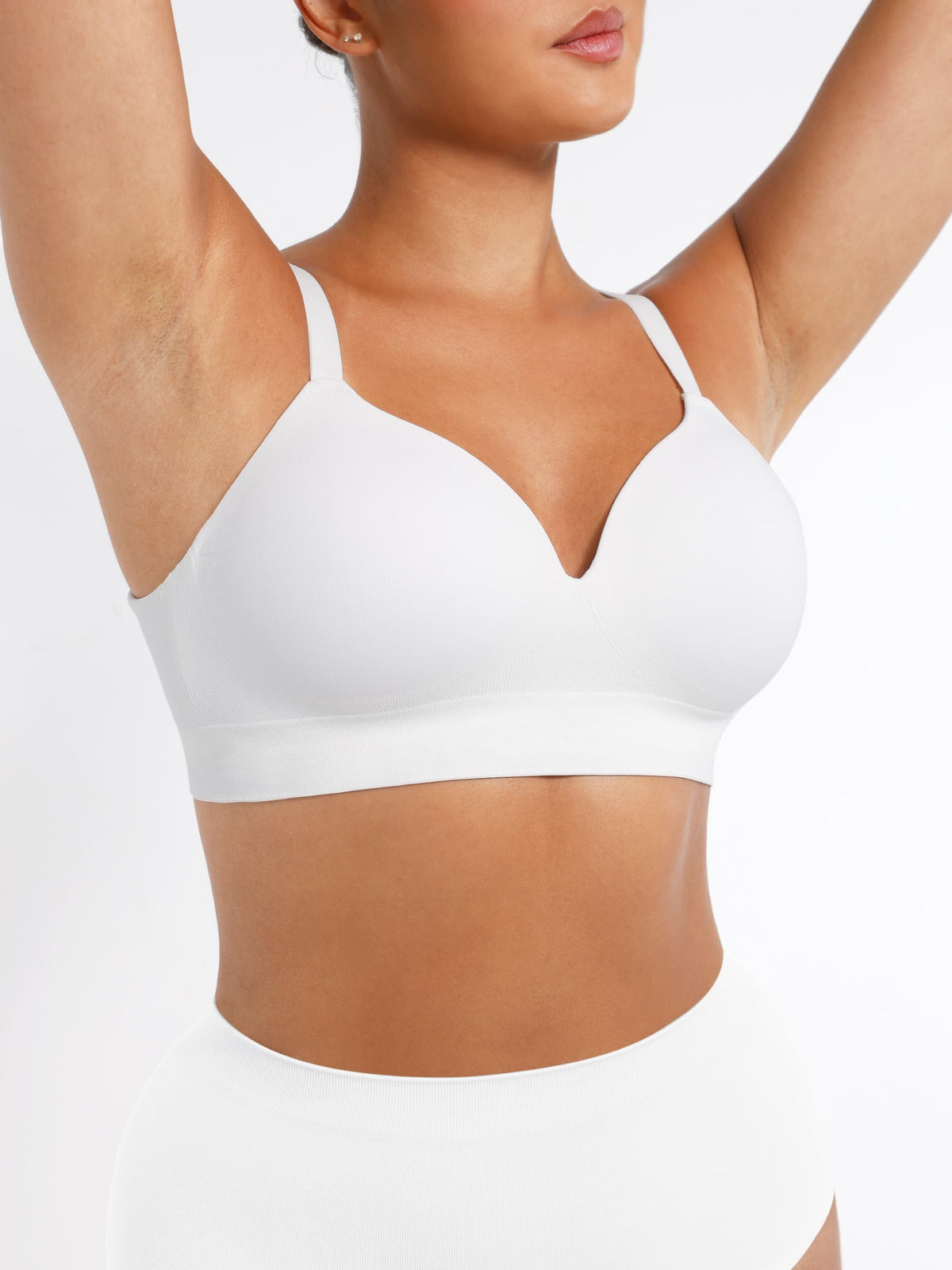 Seamless Wireless Foam Cup Bra Dark Skin 9