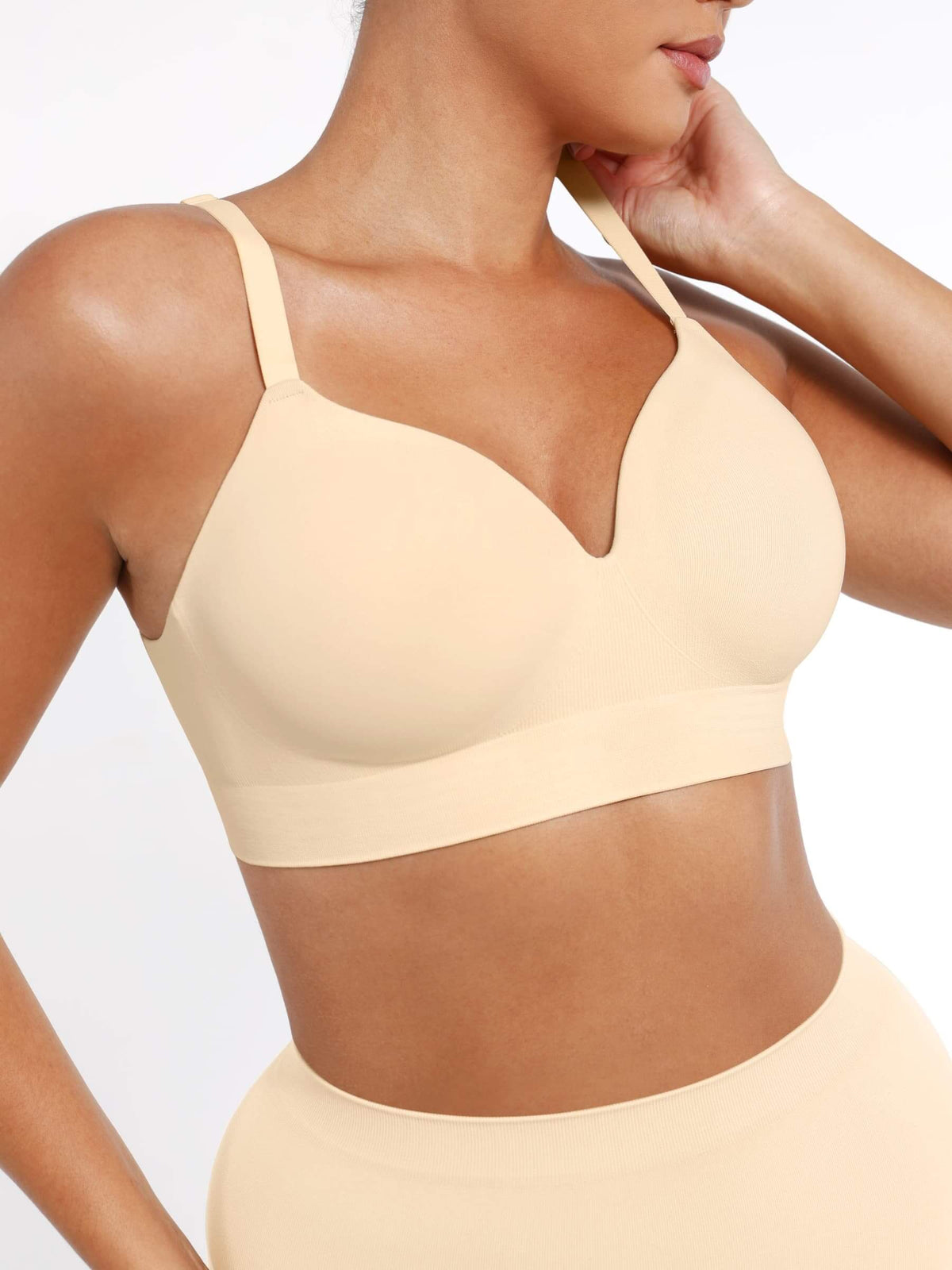 Seamless Wireless Foam Cup Bra Light Skin 11