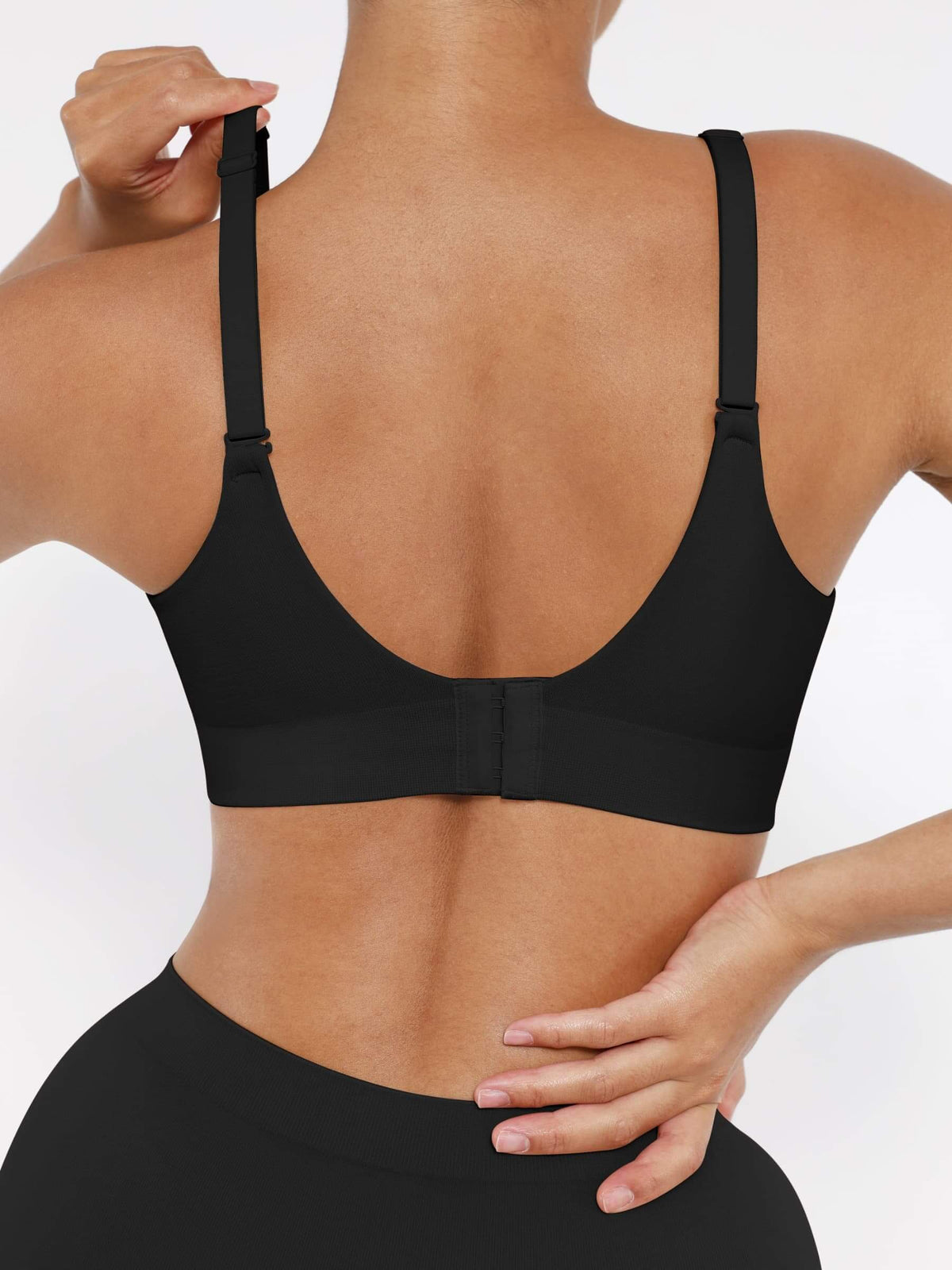 Seamless Wireless Foam Cup Bra White 2