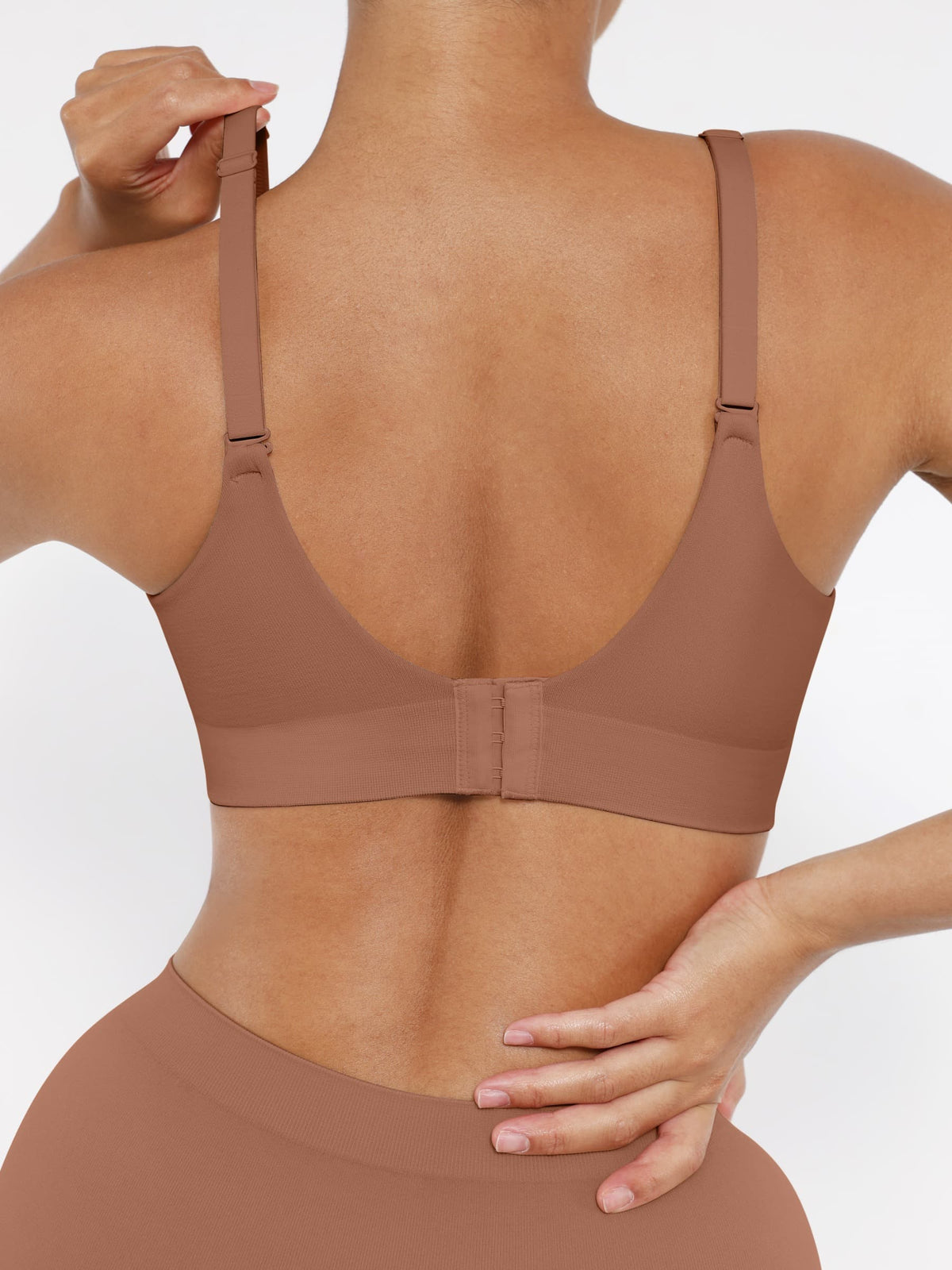 Seamless Wireless Foam Cup Bra Black 4