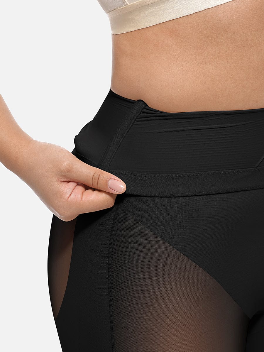 High-Waisted Butt-Lifting Shaper Shorts Black 3