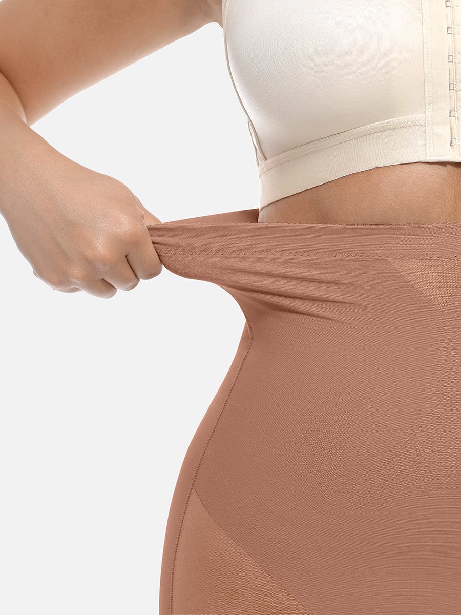 High-Waisted Butt-Lifting Shaper Shorts Light Skin 9