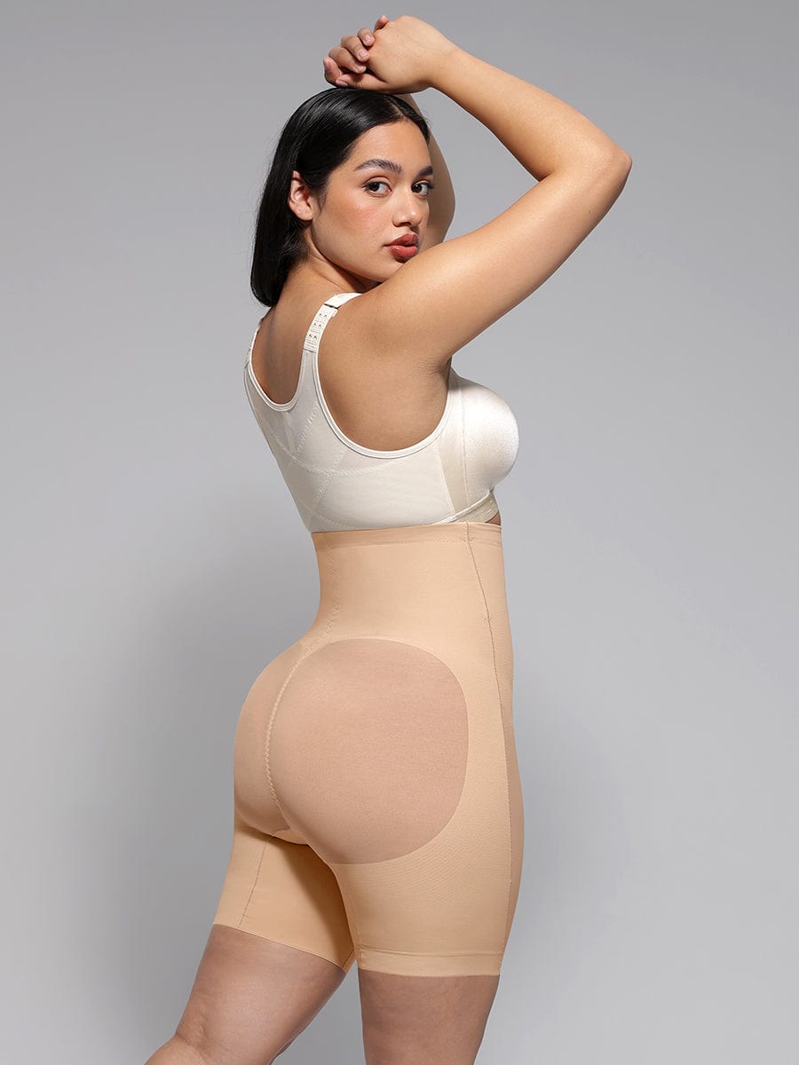 High-Waisted Butt-Lifting Shaper Shorts Light Skin 4