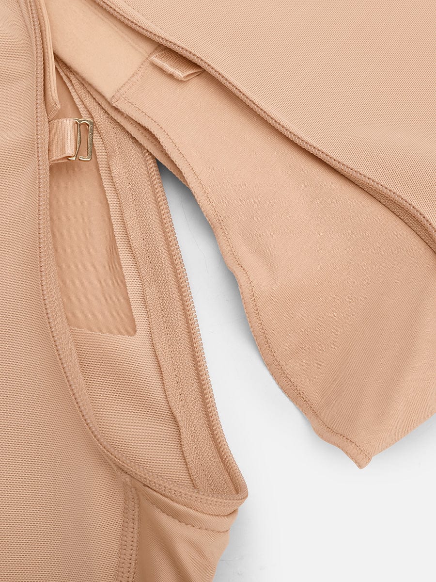 Firm Support Butt-Lifting Body Shaper Dark Brown 1