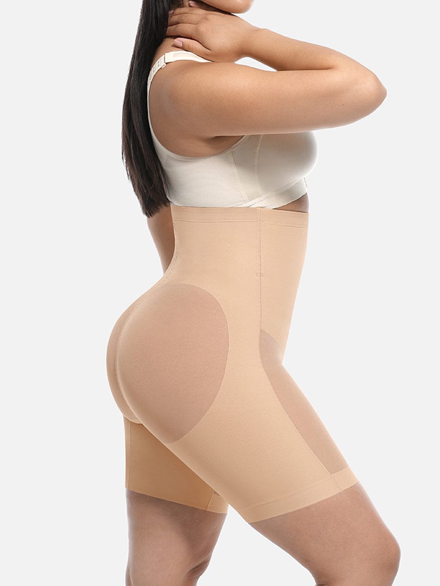 High-Waisted Butt-Lifting Shaper Shorts Light Skin 5