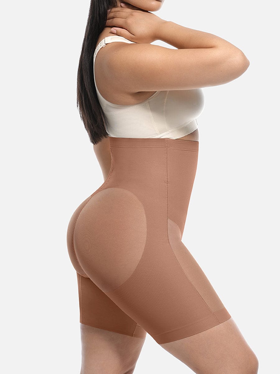 High-Waisted Butt-Lifting Shaper Shorts Light Skin 7