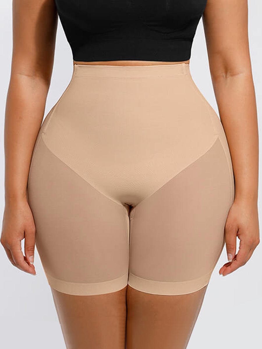 Low-Back Tummy Slimming Leg Shaper Black 7
