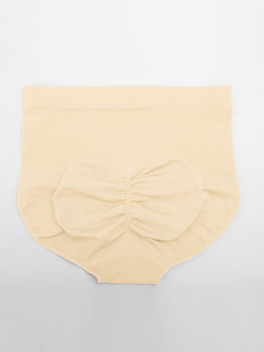 Seamless High-Waist Antibacterial Peach Hip Brief 9