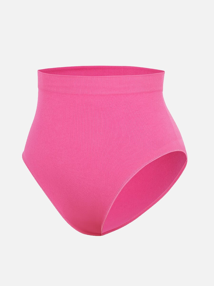 Seamless High-Waist Antibacterial Peach Hip Brief Light Skin 5