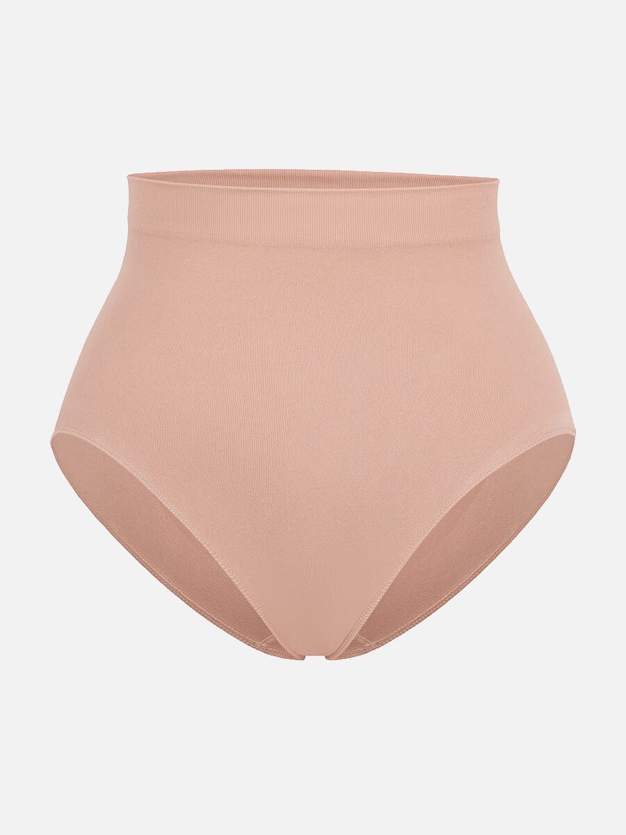 Seamless High-Waist Antibacterial Peach Hip Brief Dark Purple 2