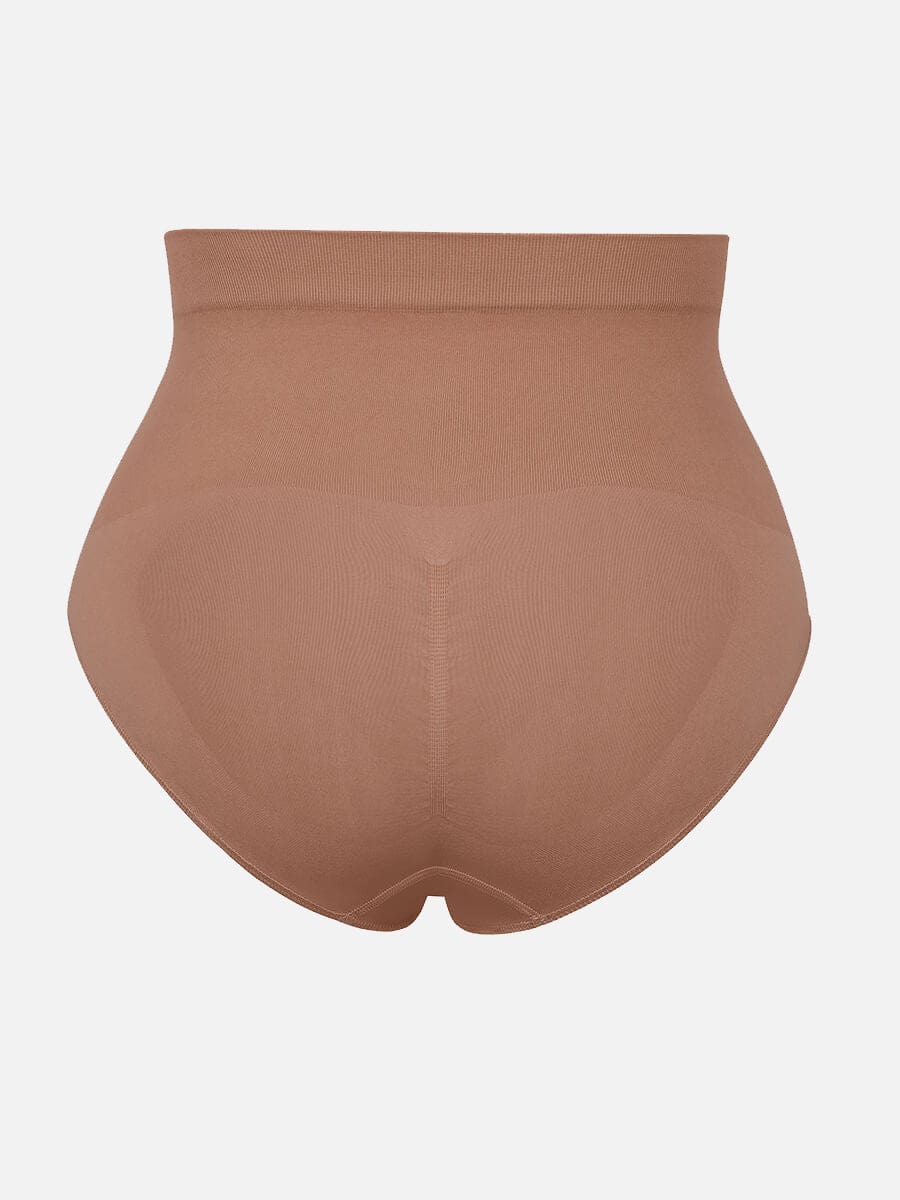 Seamless High-Waist Antibacterial Peach Hip Brief Teal 5