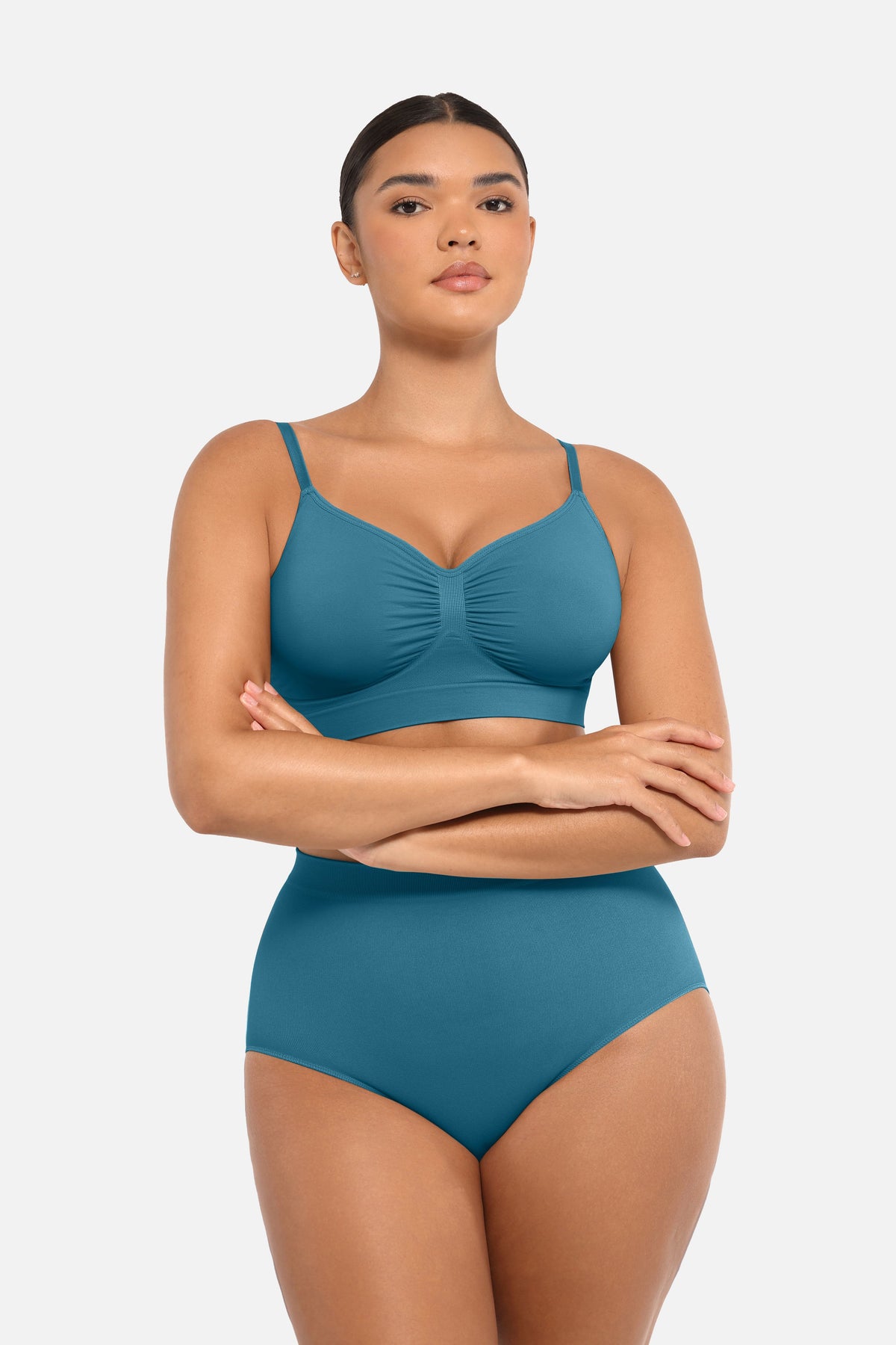 Seamless High-Waist Antibacterial Peach Hip Brief 15
