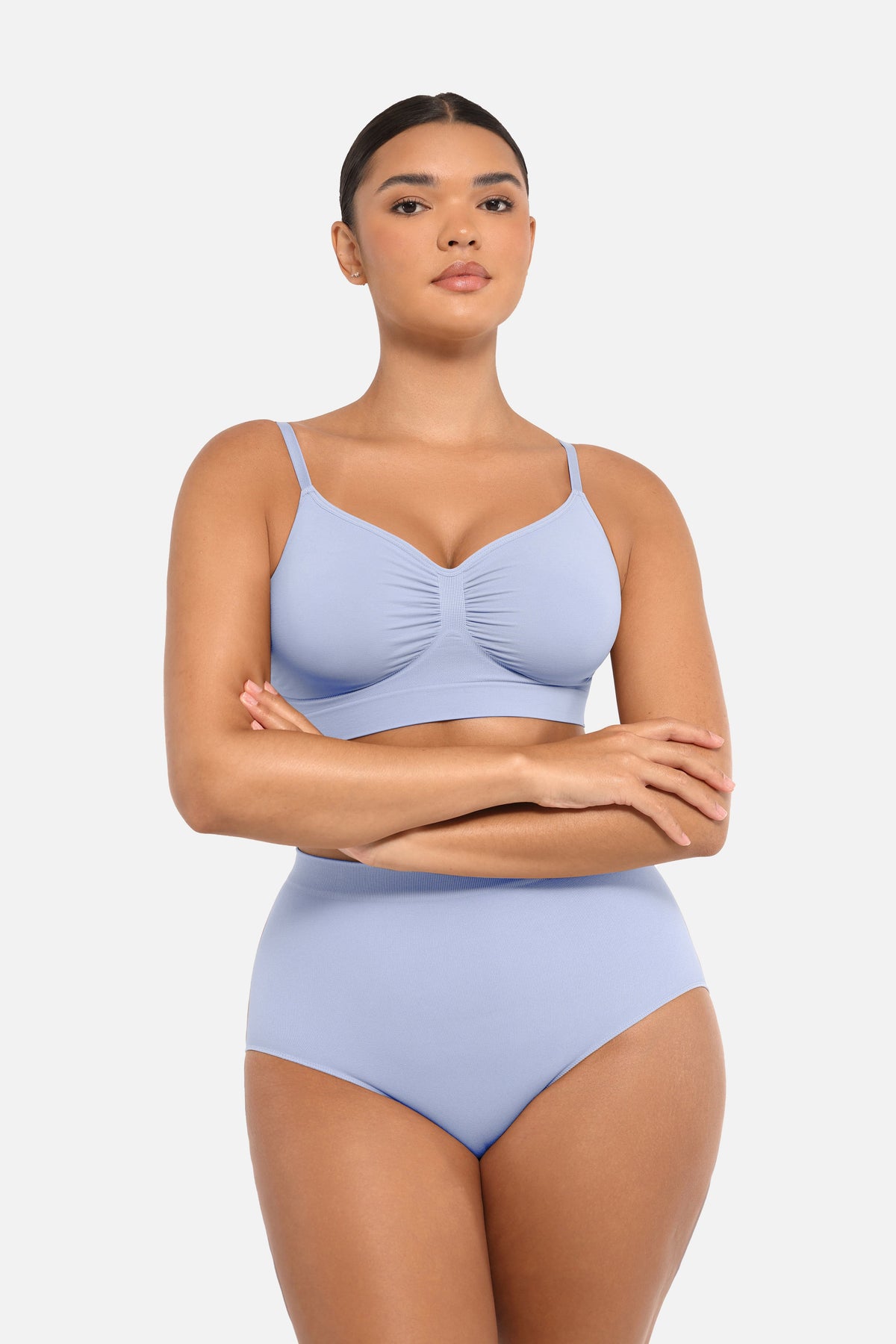 Seamless High-Waist Antibacterial Peach Hip Brief 28