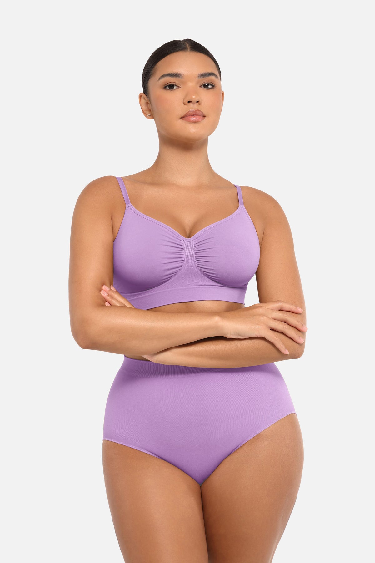 Seamless High-Waist Antibacterial Peach Hip Brief 33
