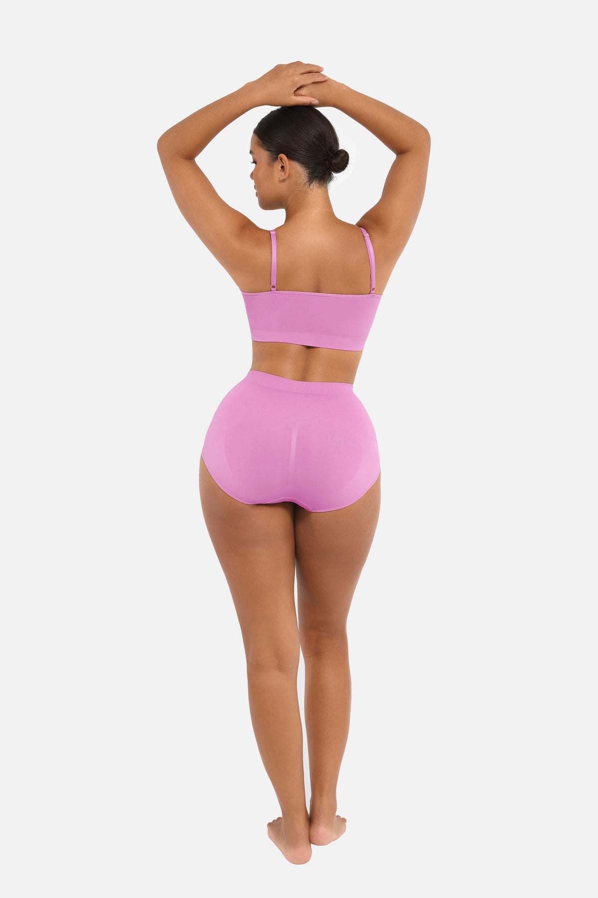 Seamless High-Waist Antibacterial Peach Hip Brief 41