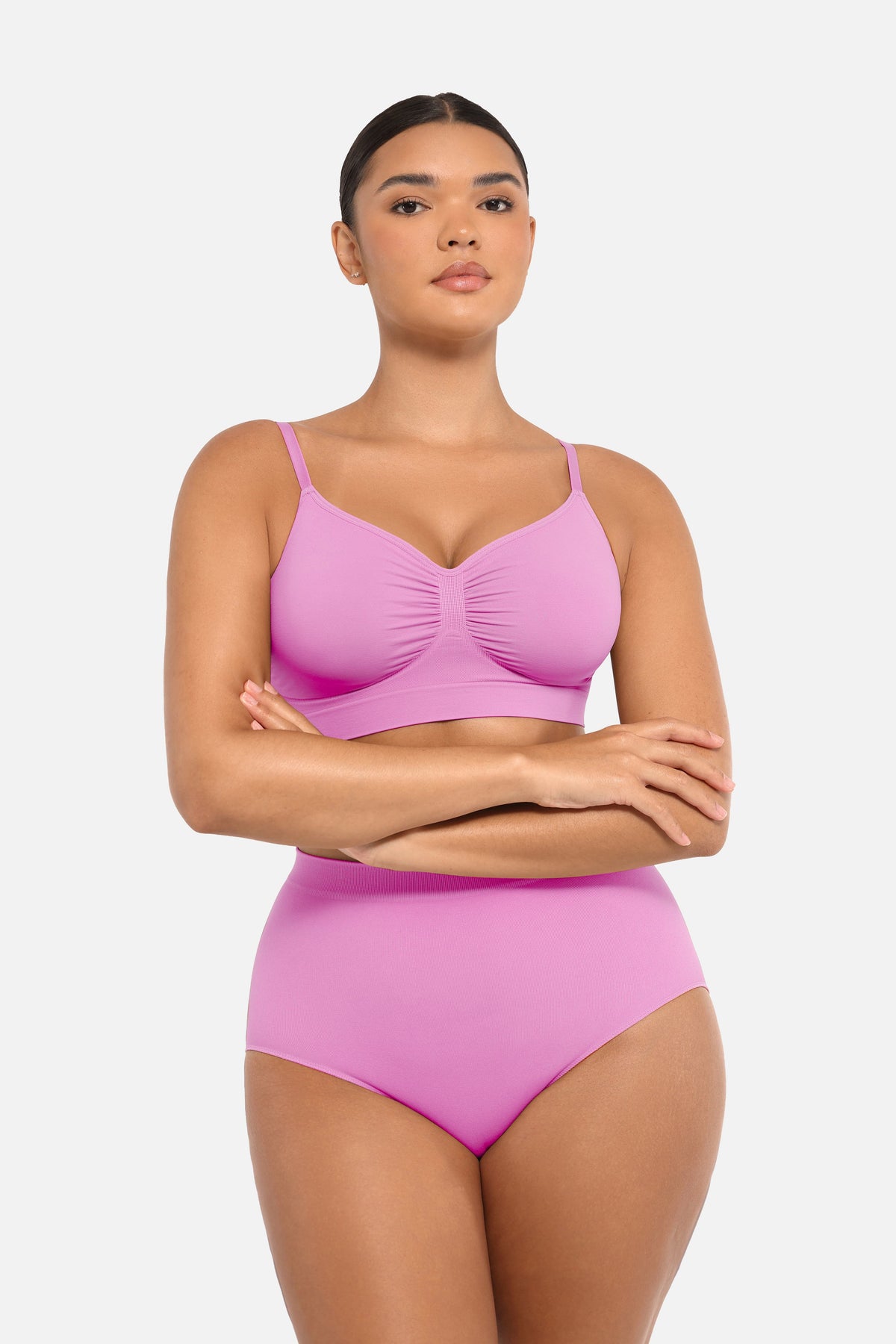 Seamless High-Waist Antibacterial Peach Hip Brief 39