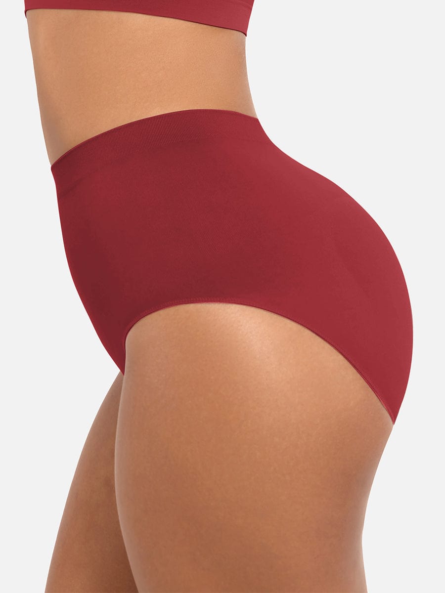Seamless High-Waist Antibacterial Peach Hip Brief 43