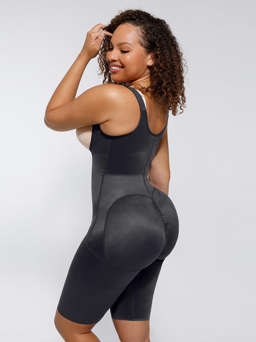 Post-Surgery U-Shaped 3-Row Body Shaper Dark Skin 5