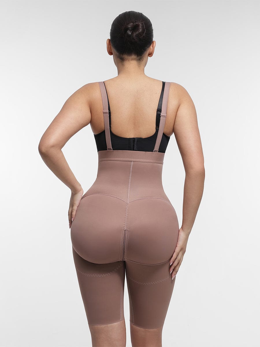 Post-Surgery Front Zip Body Shaper Nude Pink 2