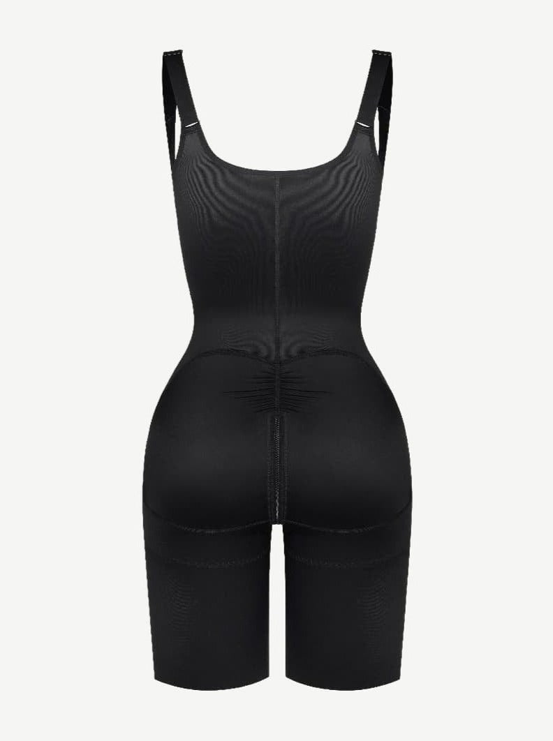 Post-Surgery U-Shaped 3-Row Body Shaper Black 5