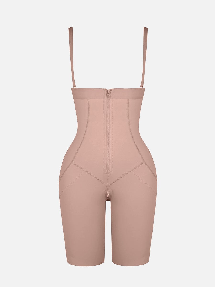 Post-Surgery Front Zip Body Shaper Black 3