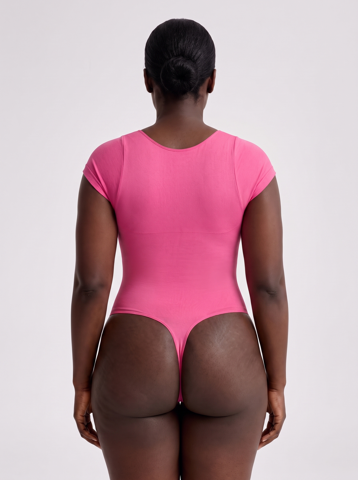 Bust Support Waist & Abdomen Shaping Thong Bodysuit