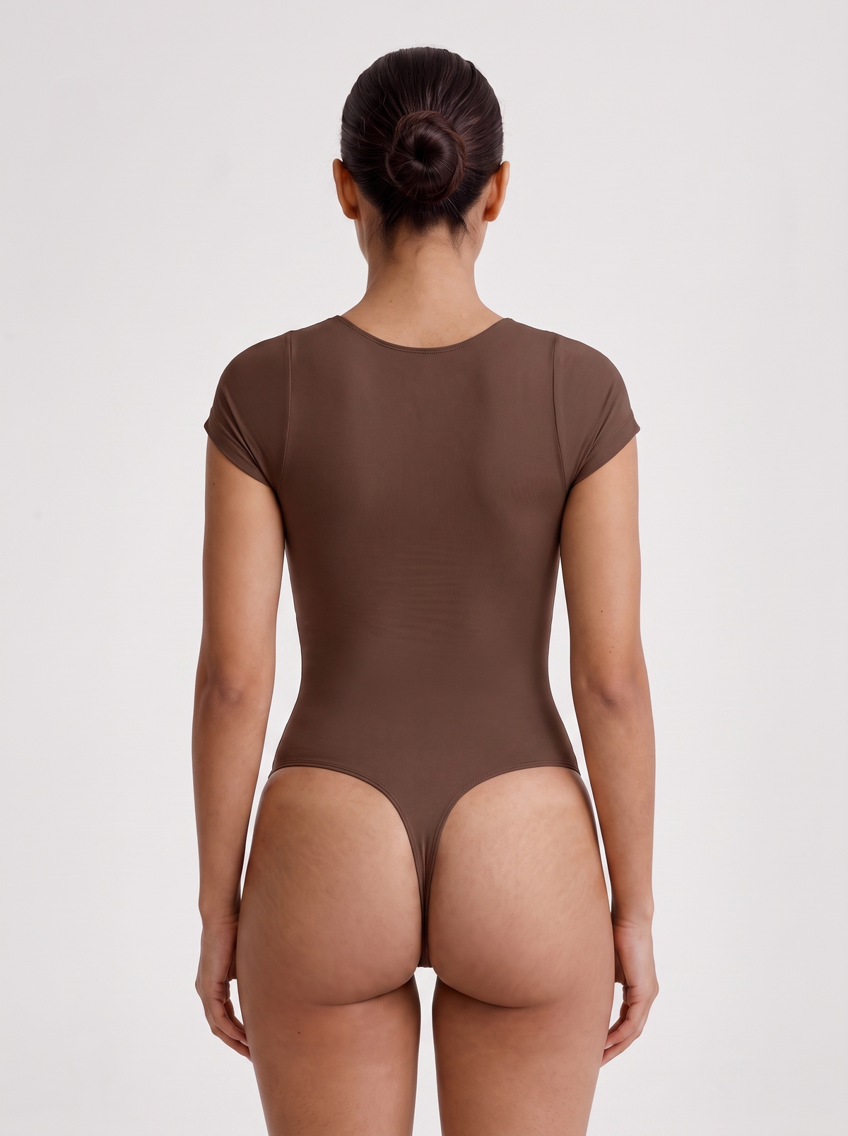 Bust Support Waist & Abdomen Shaping Thong Bodysuit