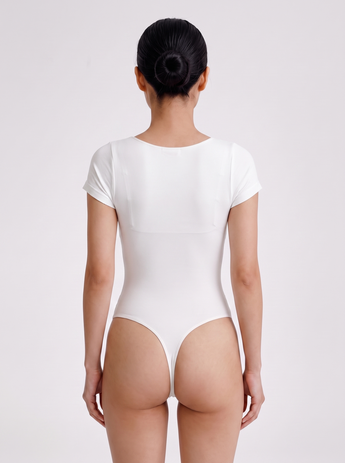 Bust Support Waist & Abdomen Shaping Thong Bodysuit
