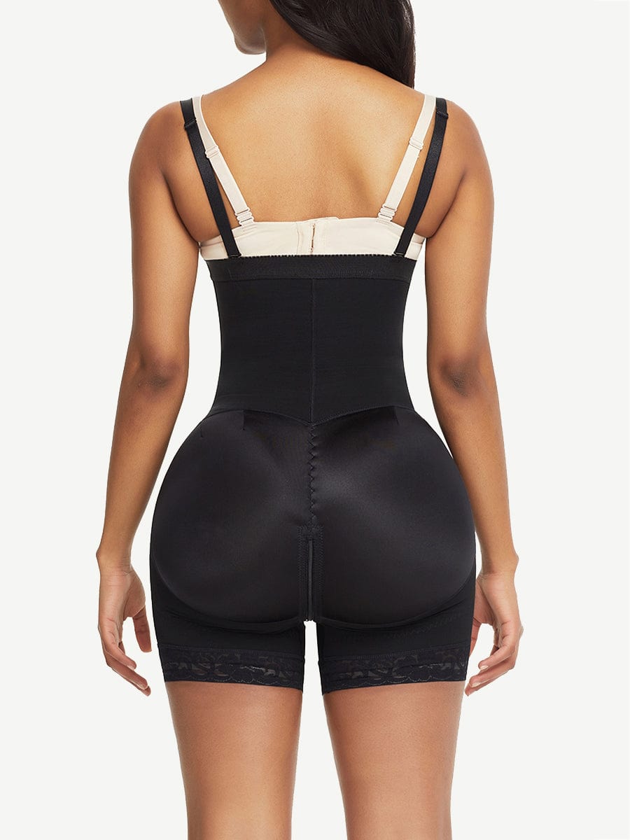 Detachable Strap Side-Zip Post-Surgery Body Shaper Light Skin 6