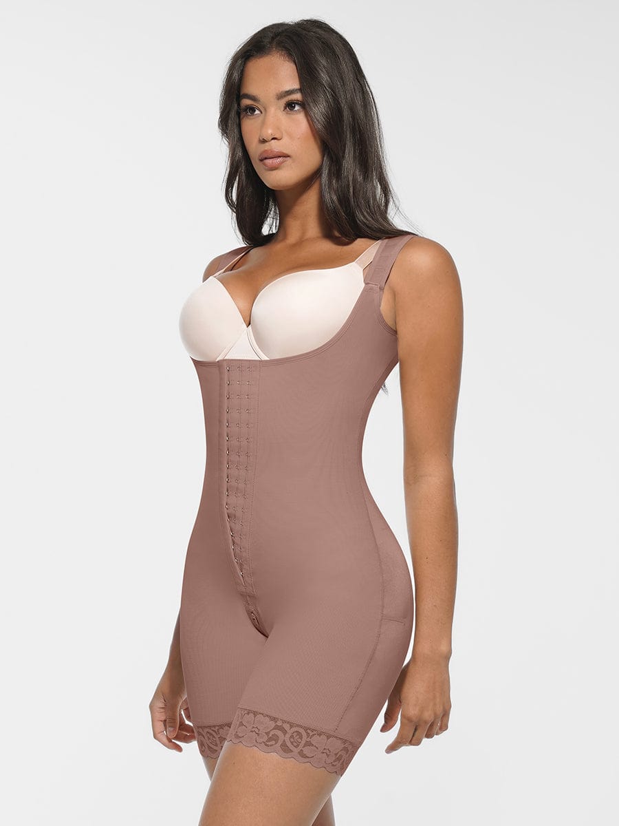 Post-Surgery U-Shaped Support Body Shaper Black 3