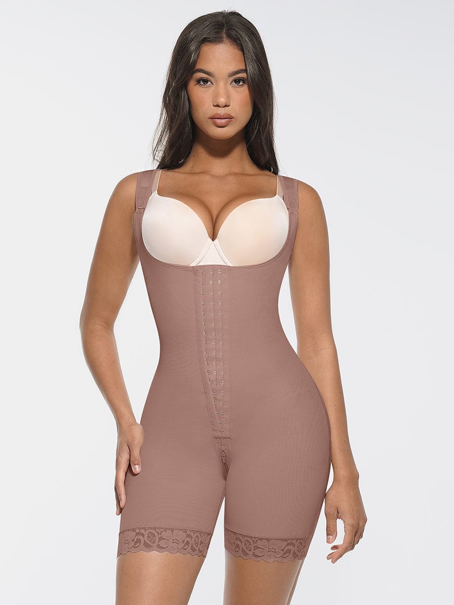 Post-Surgery U-Shaped Support Body Shaper Black 1