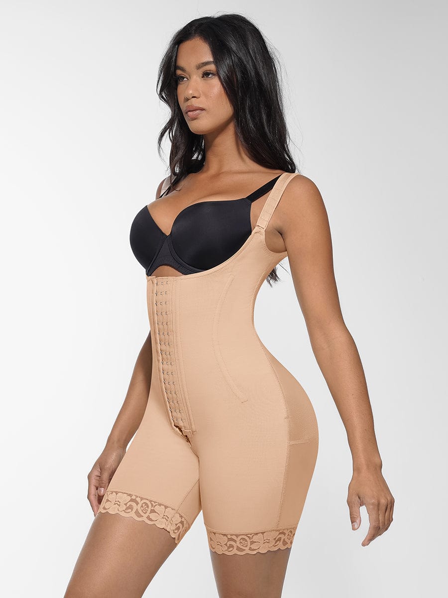 Post-Surgery 7 Steel Bone Body Shaper Black 3