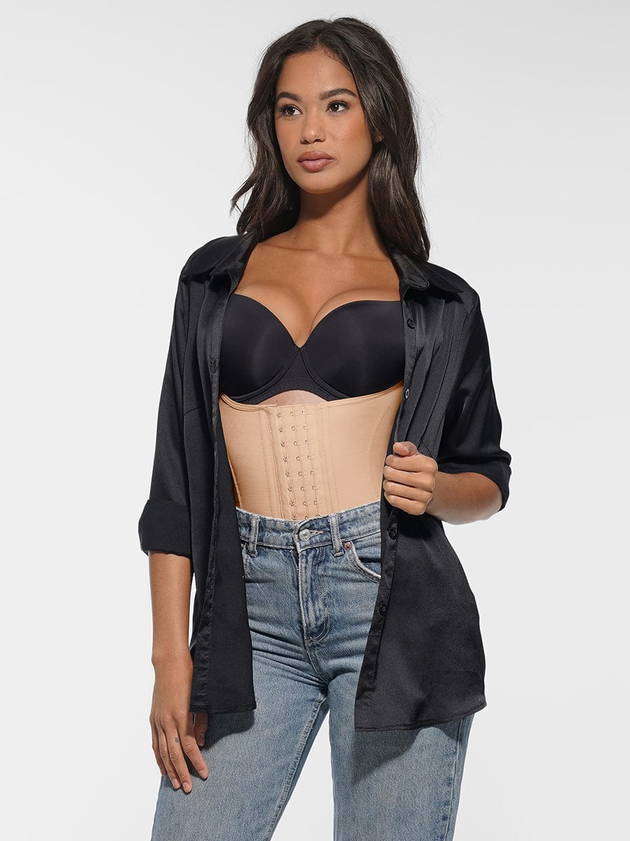 Post-Surgery 7 Steel Bone Body Shaper Light Skin 4