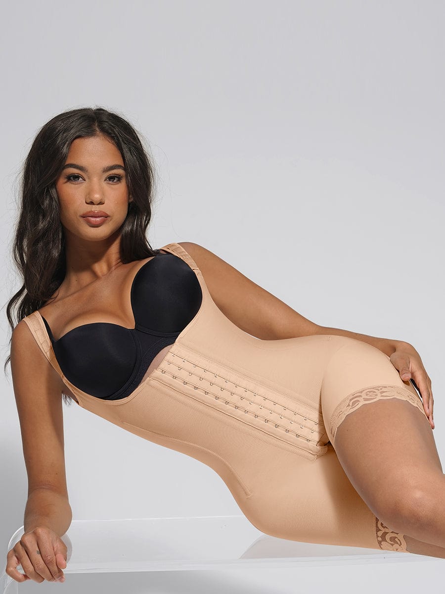 Post-Surgery 7 Steel Bone Body Shaper Black 5