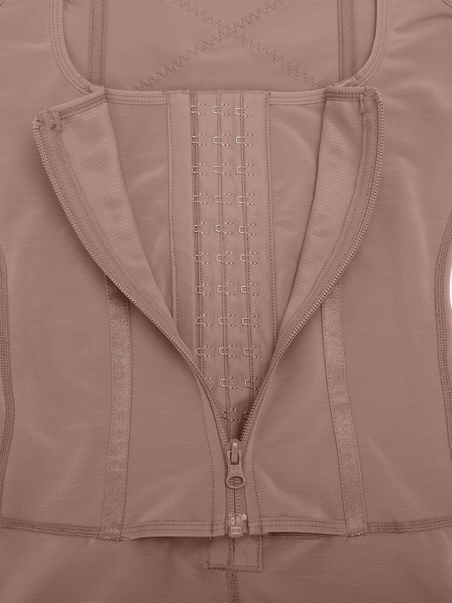 Post-Surgery U-Shaped Waist Control Shapewear Nude Pink 6