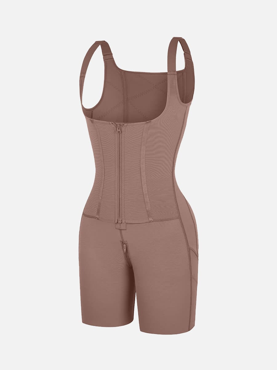 Post-Surgery U-Shaped Waist Control Shapewear Nude Pink 3