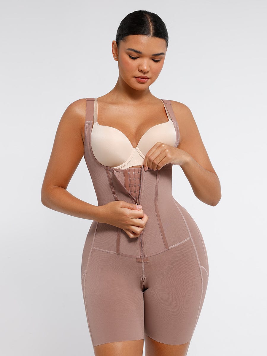 Post-Surgery U-Shaped Waist Control Shapewear Black 1