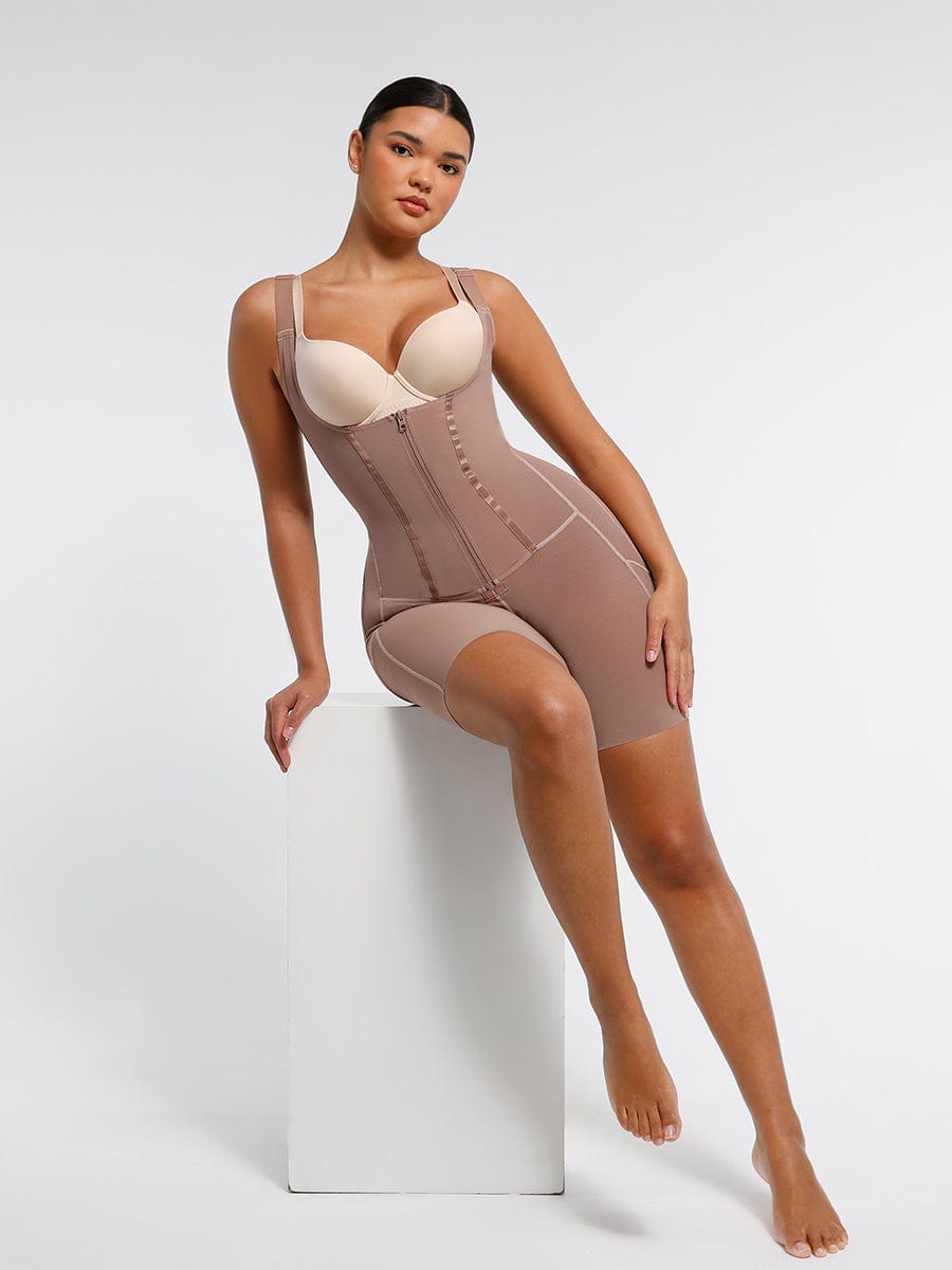 Post-Surgery U-Shaped Waist Control Shapewear Black 6