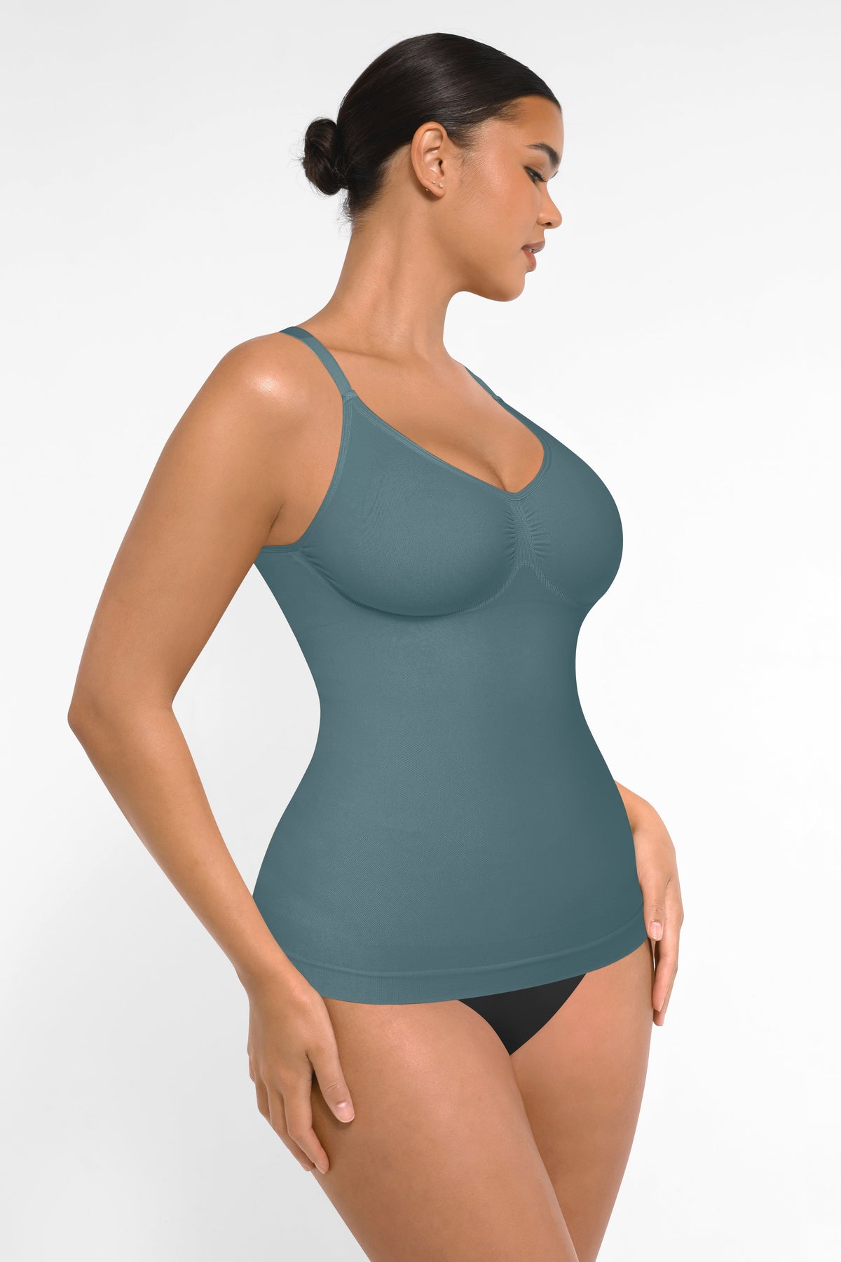 Postpartum Bust Support Shaping Tank Top Dark Blue 2