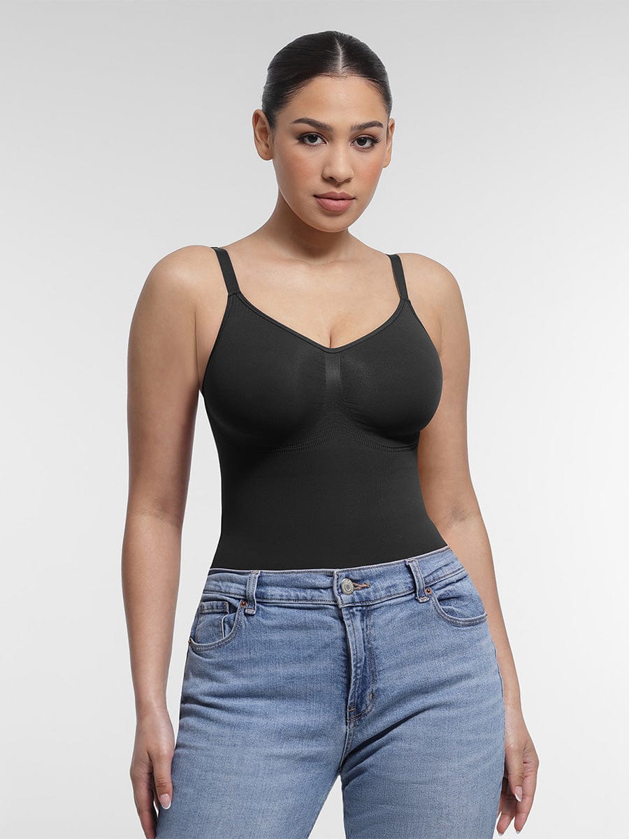 Seamless Chest Support Waist Control Bodysuit Light Skin 4