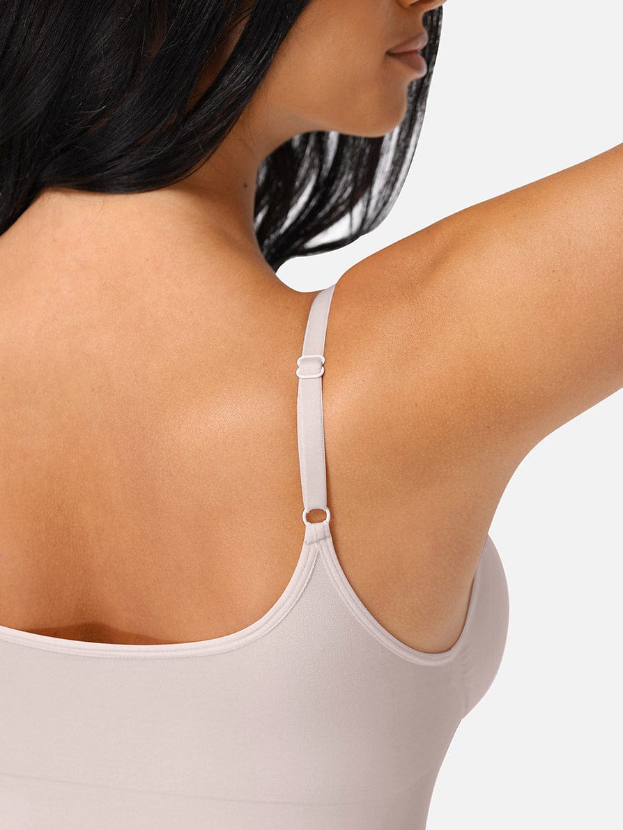 Postpartum Bust Support Shaping Tank Top Light Gray 2
