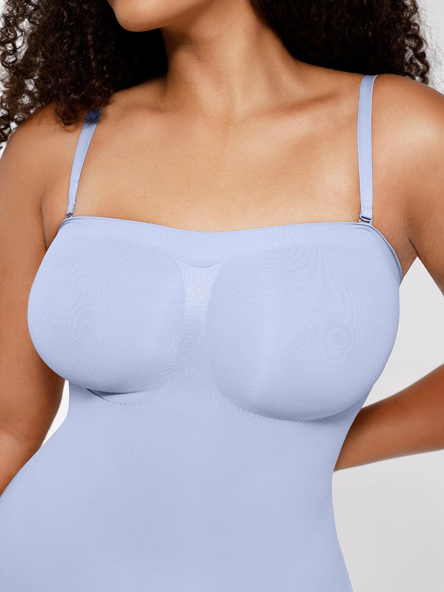 Strapless Butt-Lifting Tummy Control Shapewear Brown 6