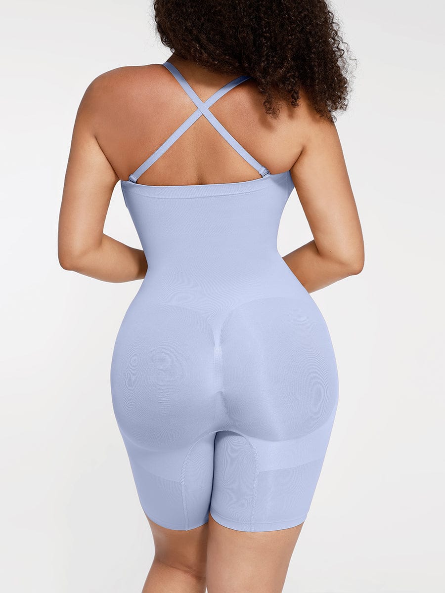 Strapless Butt-Lifting Tummy Control Shapewear Dark Skin 2