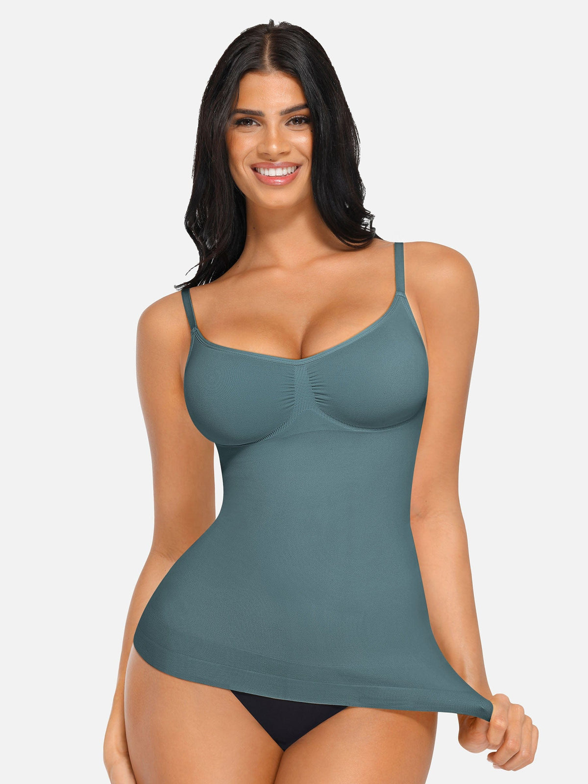Postpartum Bust Support Shaping Tank Top Dark Blue 4