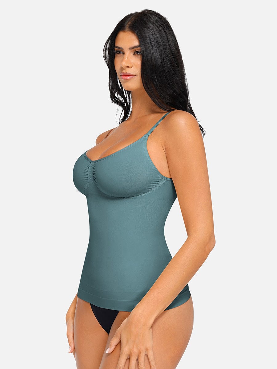 Postpartum Bust Support Shaping Tank Top Dark Blue 5