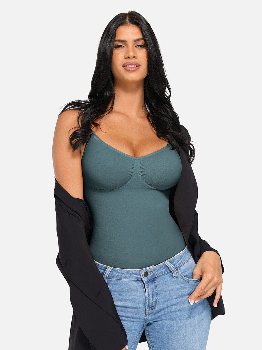 Postpartum Bust Support Shaping Tank Top Dark Blue 6